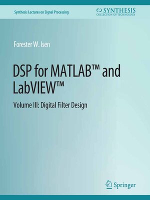 cover image of DSP for MATLAB and LabVIEW III